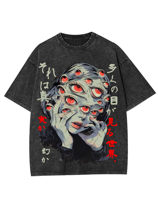 ILLUSION WASHED TSHIRT