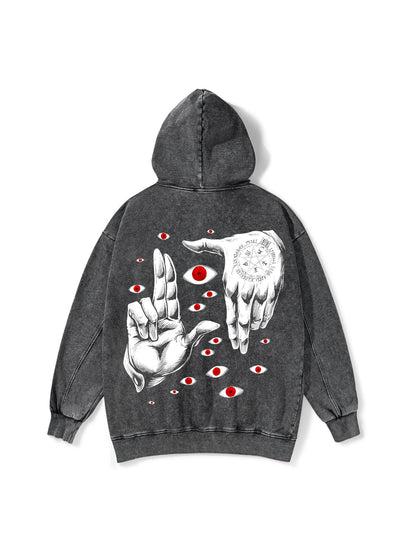 HELLSING WASHED HOODIE