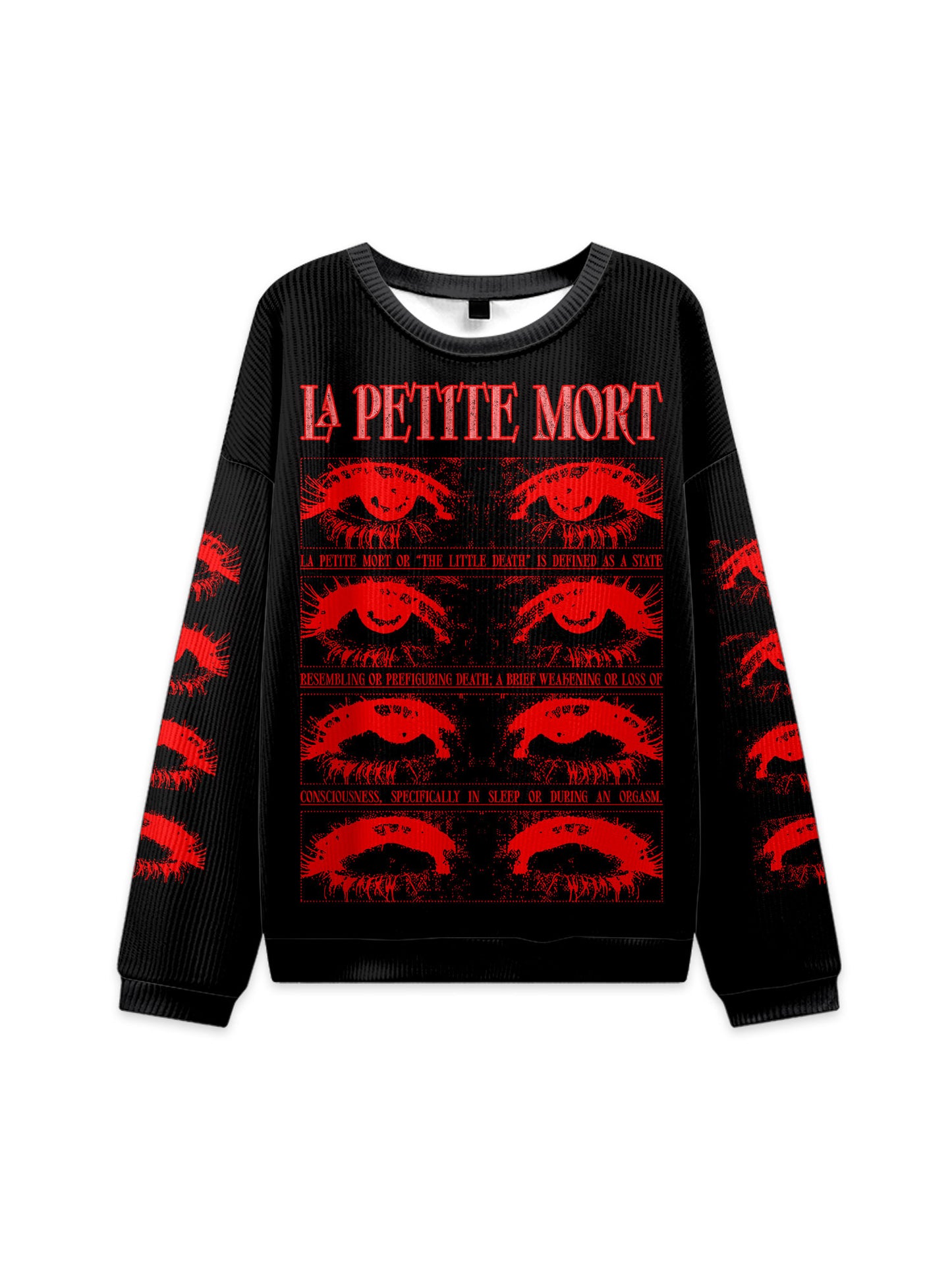 LA PETITE MORT KNIT SWEATSHIRT