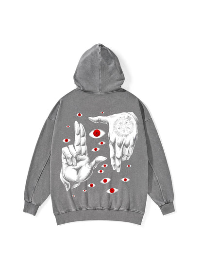 HELLSING WASHED HOODIE