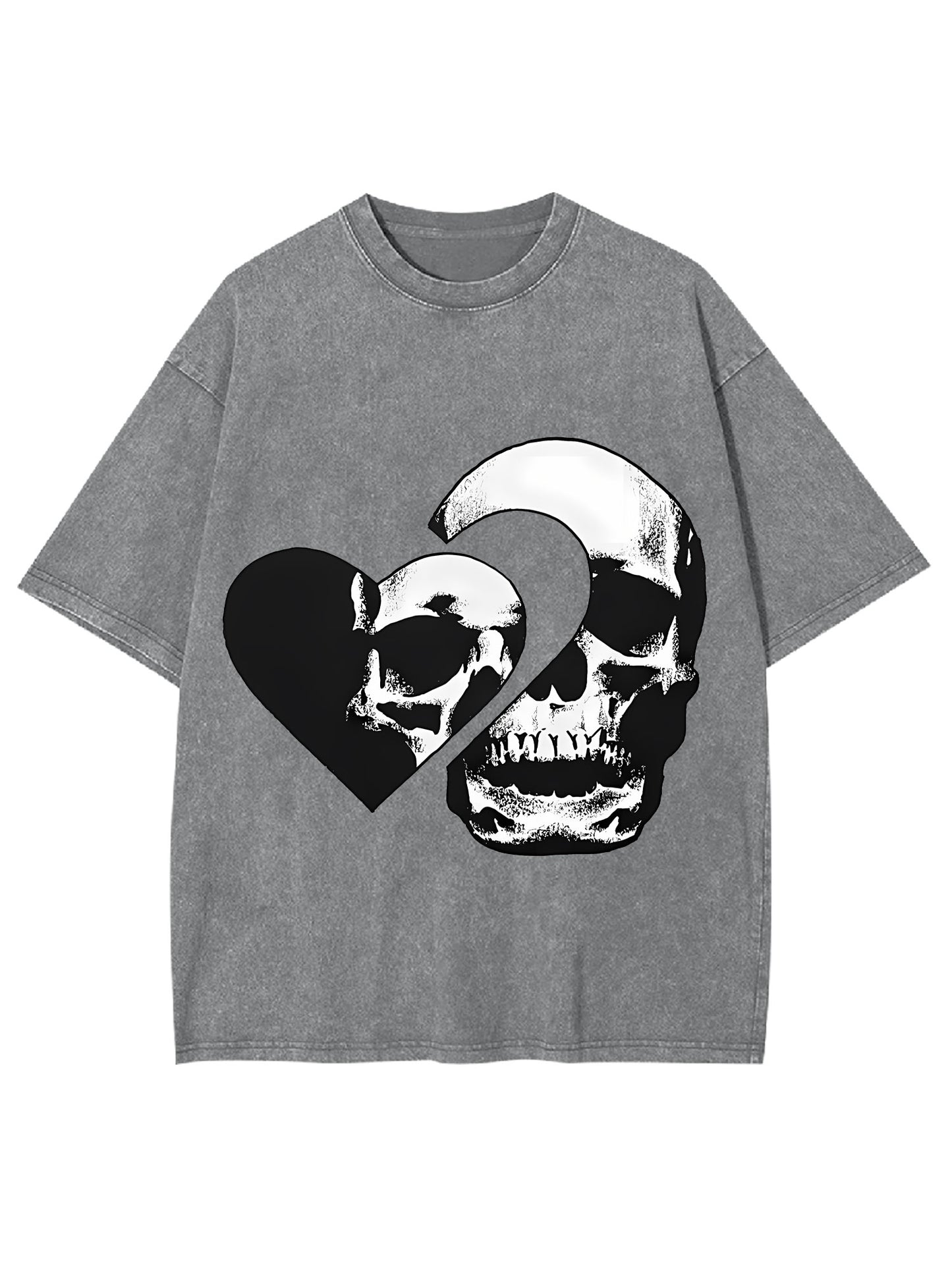 LOVE AND DEATH WASHED TSHIRT