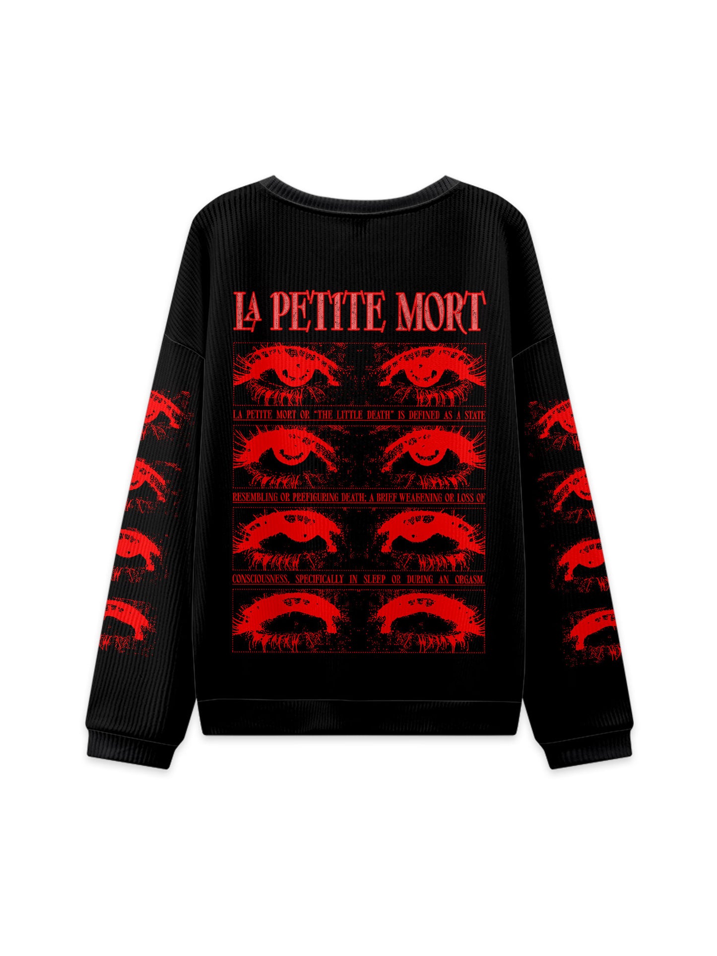 LA PETITE MORT KNIT SWEATSHIRT