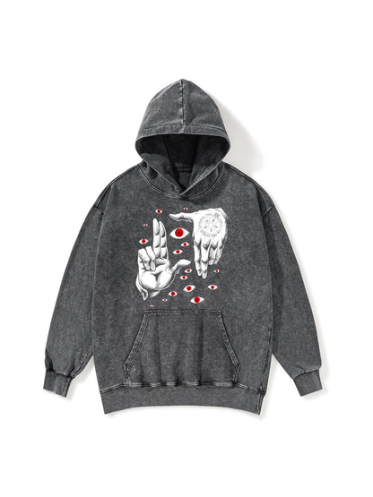 HELLSING WASHED HOODIE