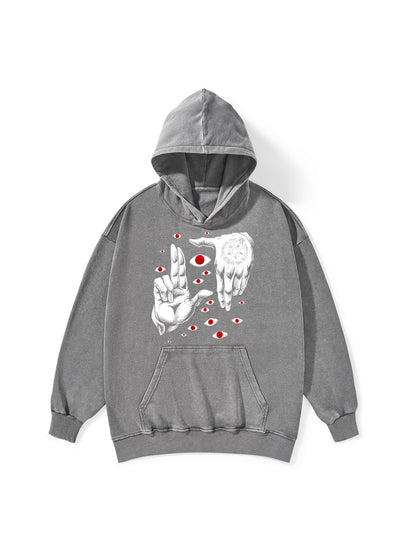 HELLSING WASHED HOODIE