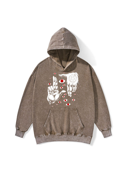 HELLSING WASHED HOODIE