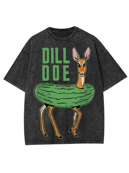 DILL DOE WASHED TSHIRT