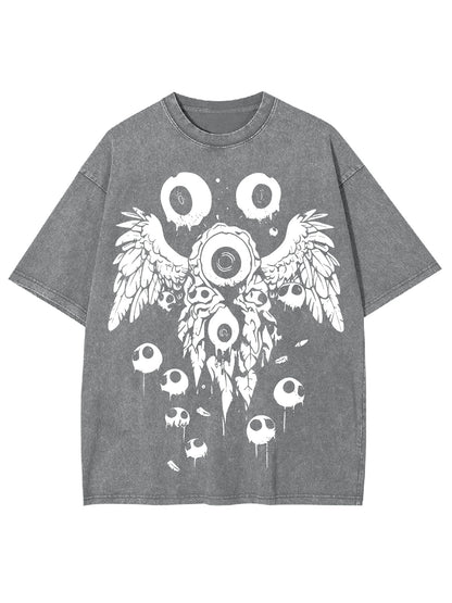 WEIRDCORE EYEBALL WASHED TSHIRT