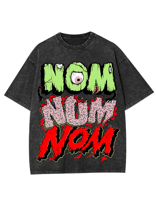 NOM NOM NOM WASHED TSHIRT