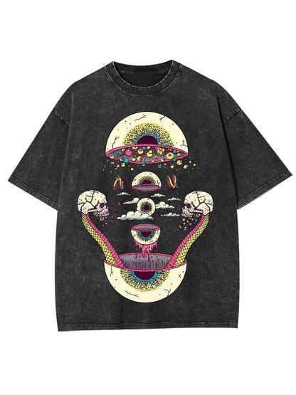 COSMIC VISION WASHED TSHIRT