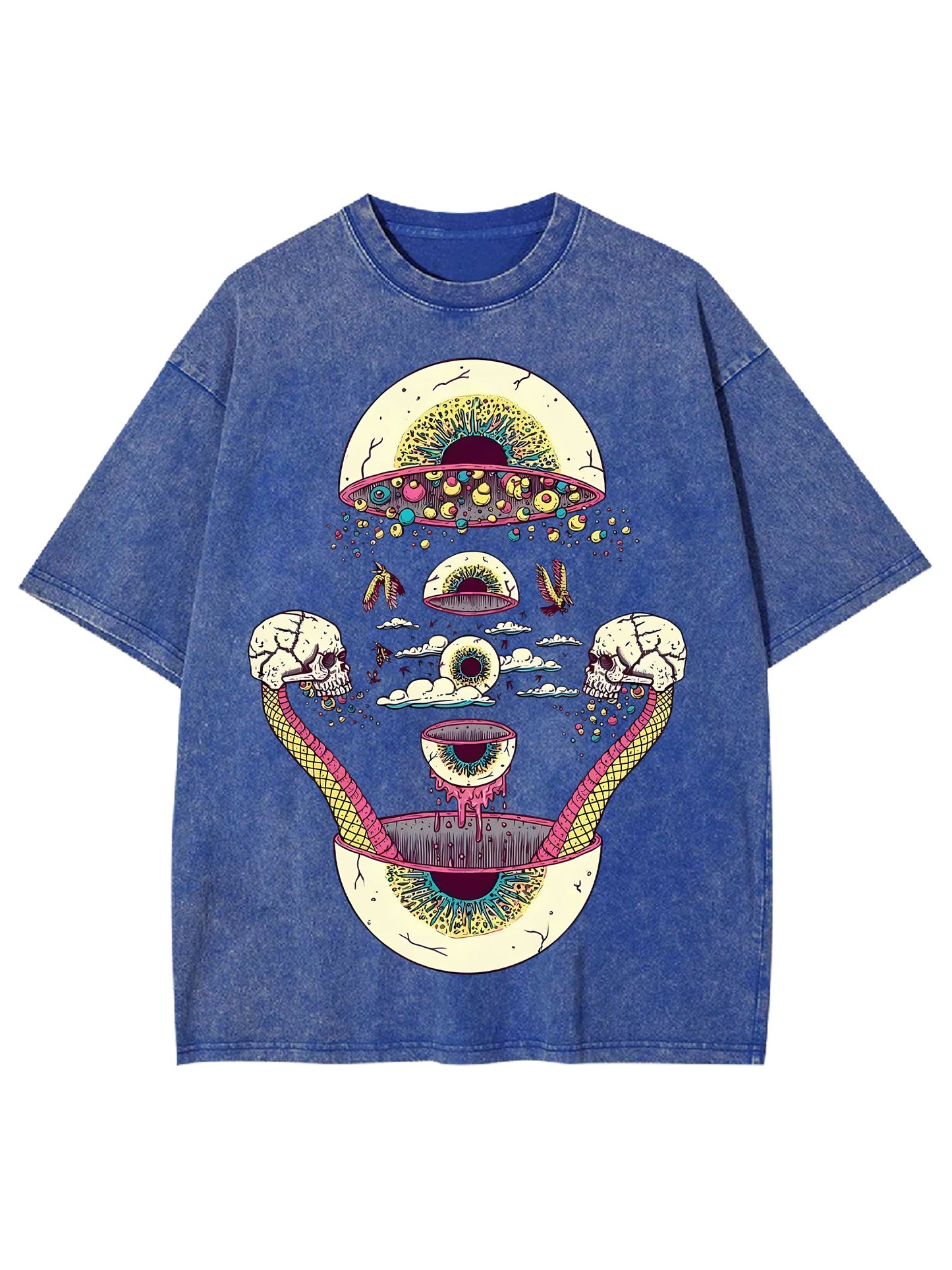 COSMIC VISION WASHED TSHIRT