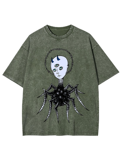 ST. SPIDER BOY WASHED TSHIRT