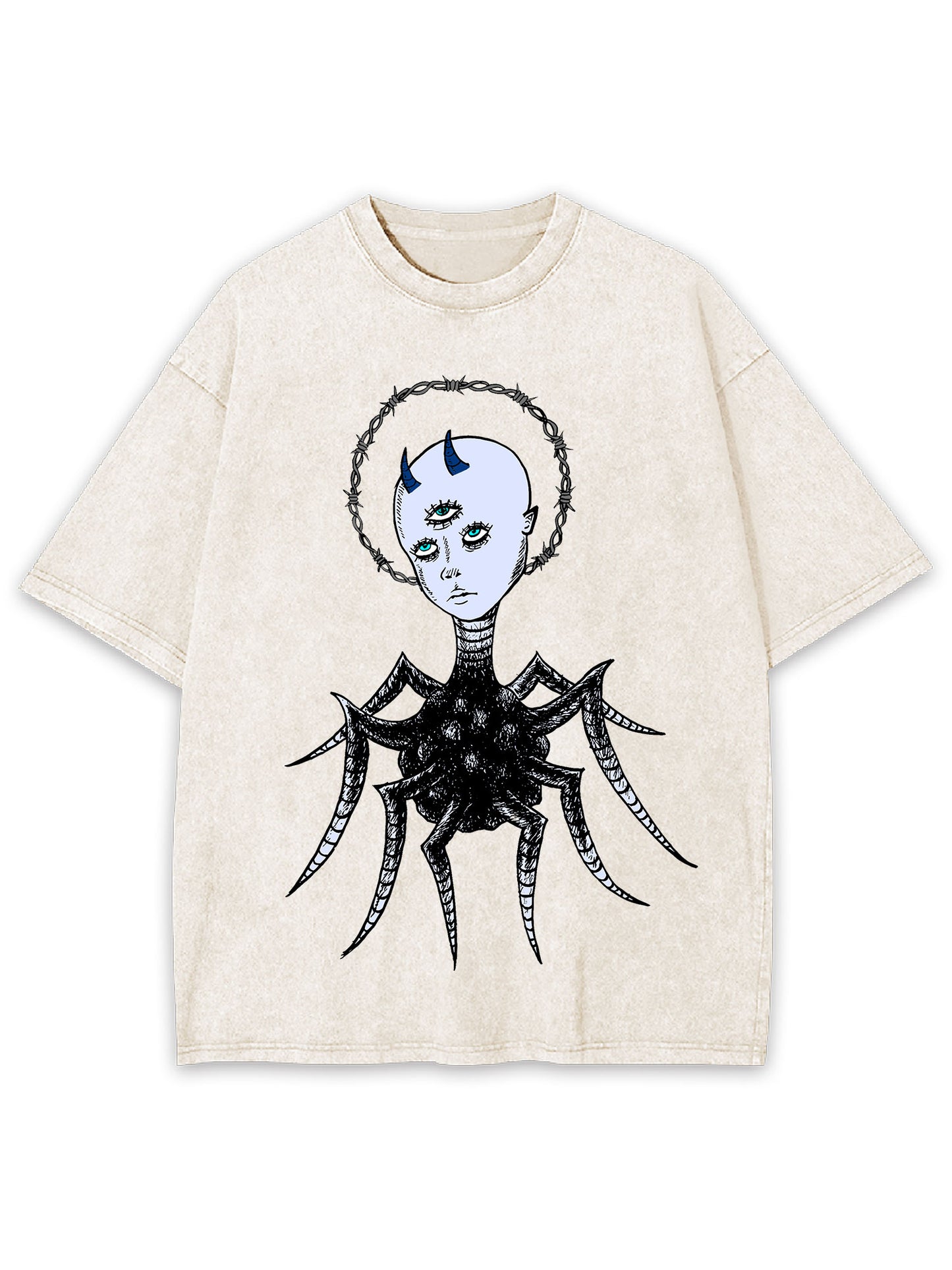 ST. SPIDER BOY WASHED TSHIRT