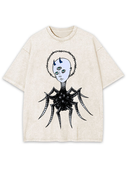 ST. SPIDER BOY WASHED TSHIRT