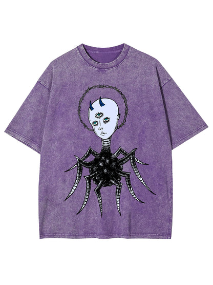 ST. SPIDER BOY WASHED TSHIRT