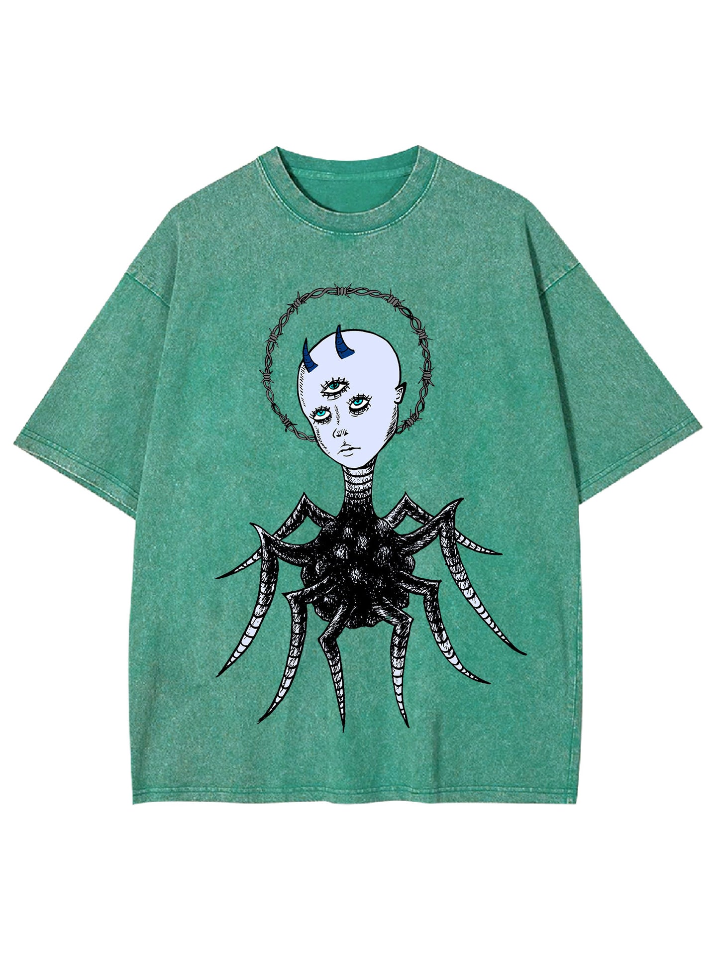 ST. SPIDER BOY WASHED TSHIRT