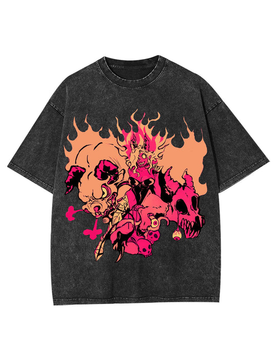 NECRO GIRL WASHED TSHIRT