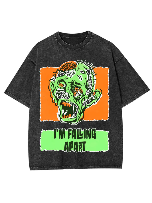 FALLING APART WASHED TSHIRT