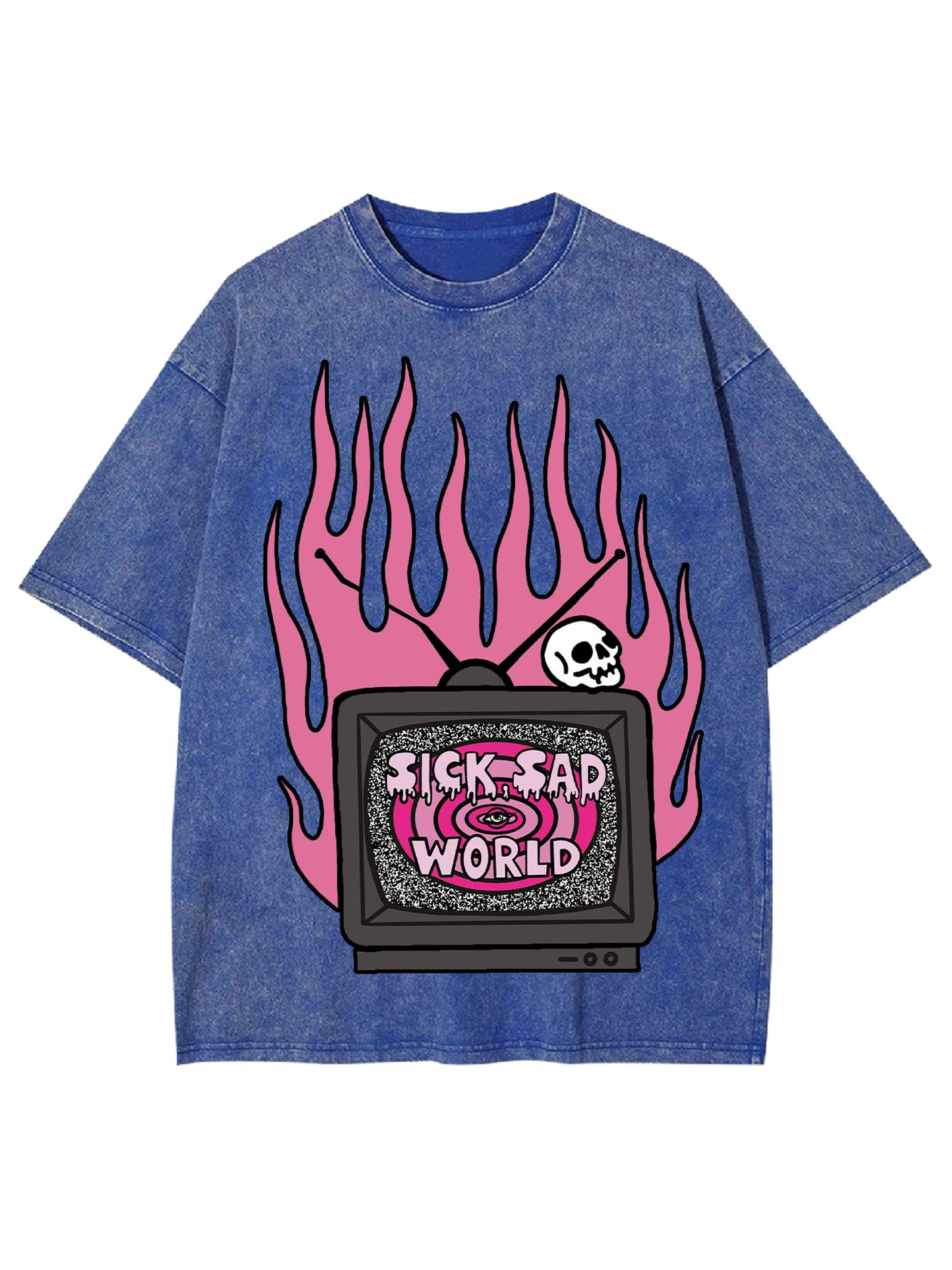 SICK SAD WORLD WASHED TSHIRT