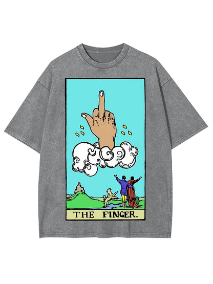 THE FINGER WASHED TSHIRT