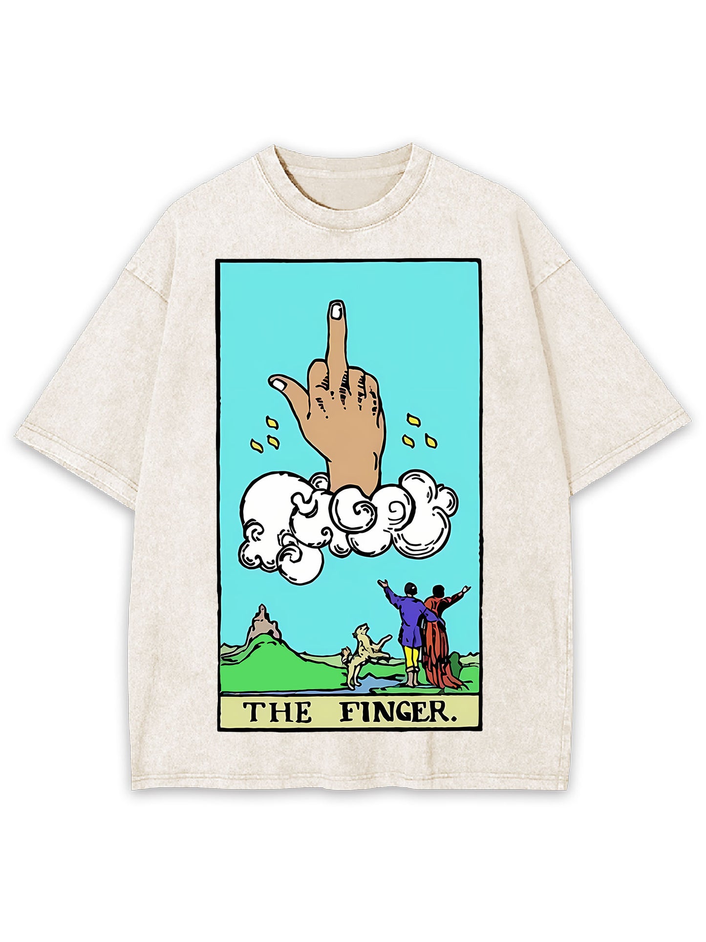 THE FINGER WASHED TSHIRT