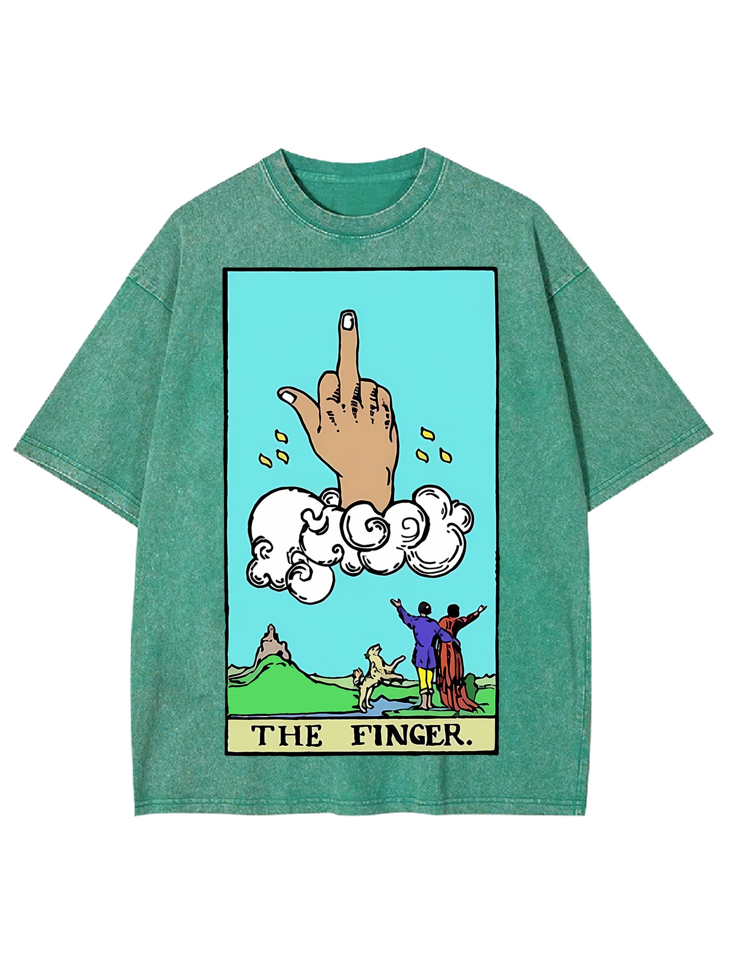 THE FINGER WASHED TSHIRT