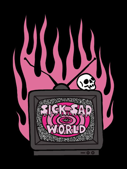 SICK SAD WORLD WASHED TSHIRT