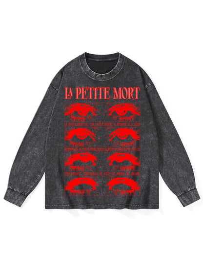 LA PETITE MORT WASHED LONG-SLEEVE TSHIRT