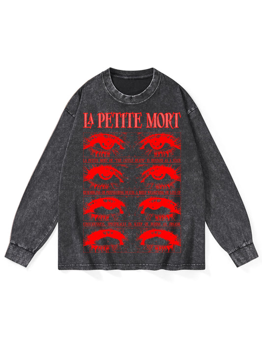 LA PETITE MORT WASHED LONG-SLEEVE TSHIRT