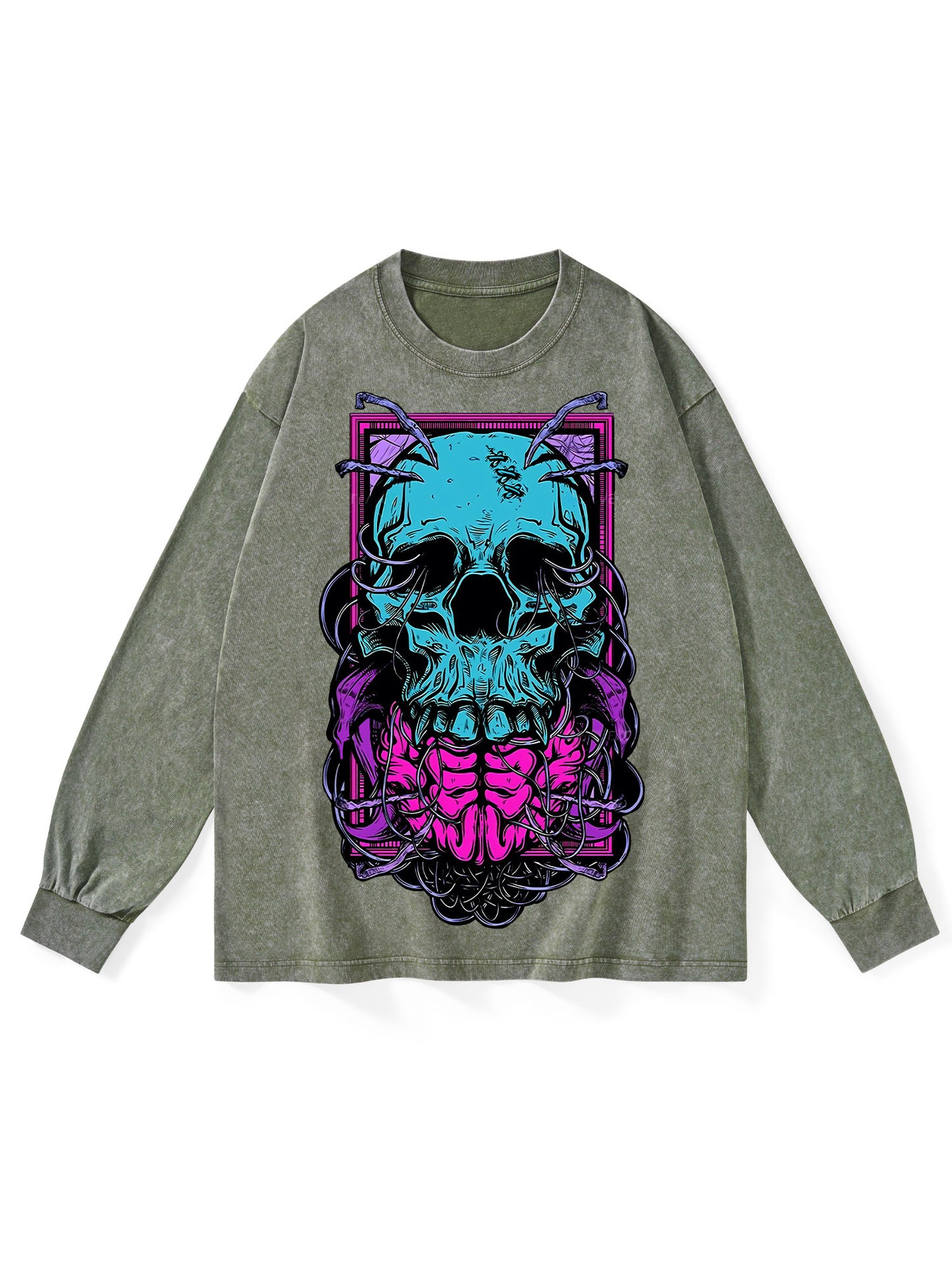 DEATH WASHED LONG-SLEEVE TSHIRT