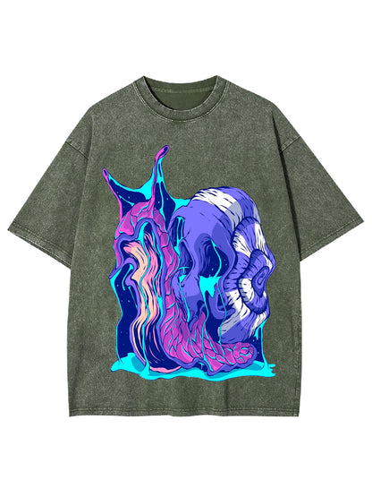 TWISTED SNAIL WASHED TSHIRT