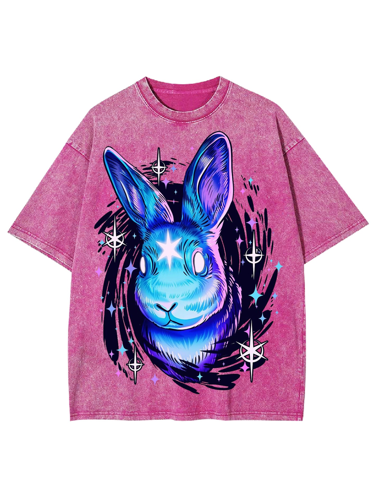 BLACK RABBIT HOLE WASHED TSHIRT