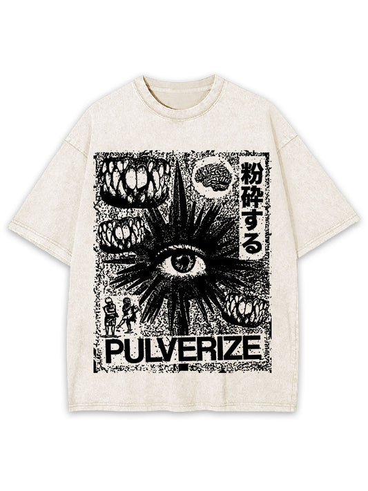 PULVERIZE WASHED TSHIRT