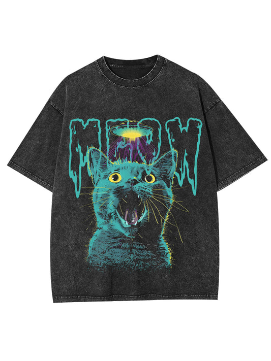 MEOWFO WASHED TSHIRT