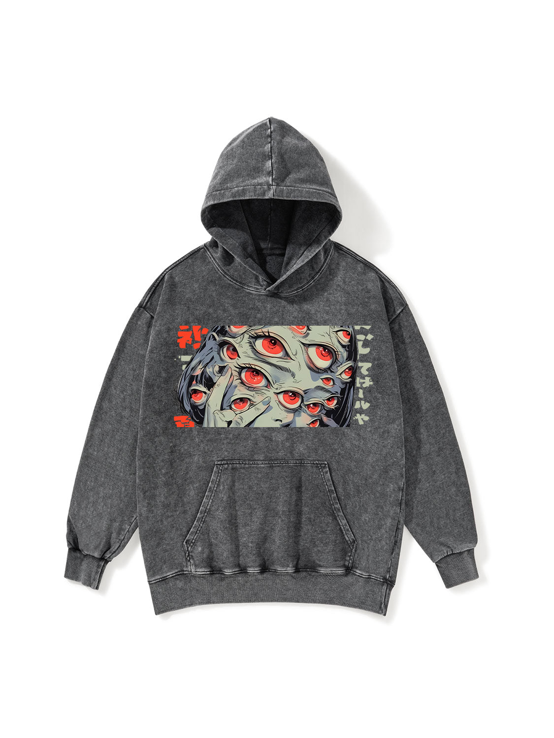 THOUSAND EYES GAZE WASHED HOODIE