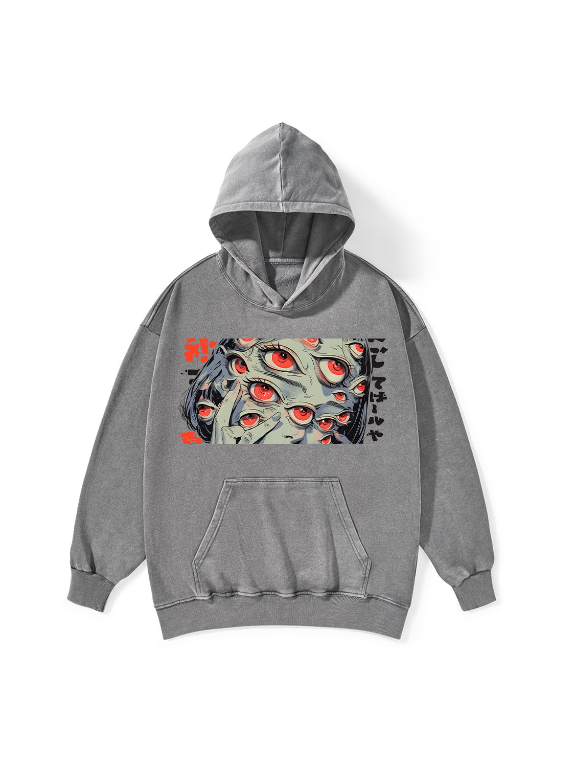 THOUSAND EYES GAZE WASHED HOODIE