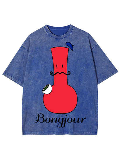 BONGJOUR WASHED TSHIRT