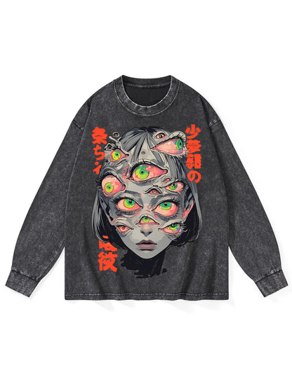 THOUSAND EYED FANTASY LONG-SLEEVE TSHIRT