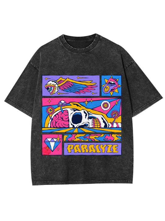 PARALYZE WASHED TSHIRT