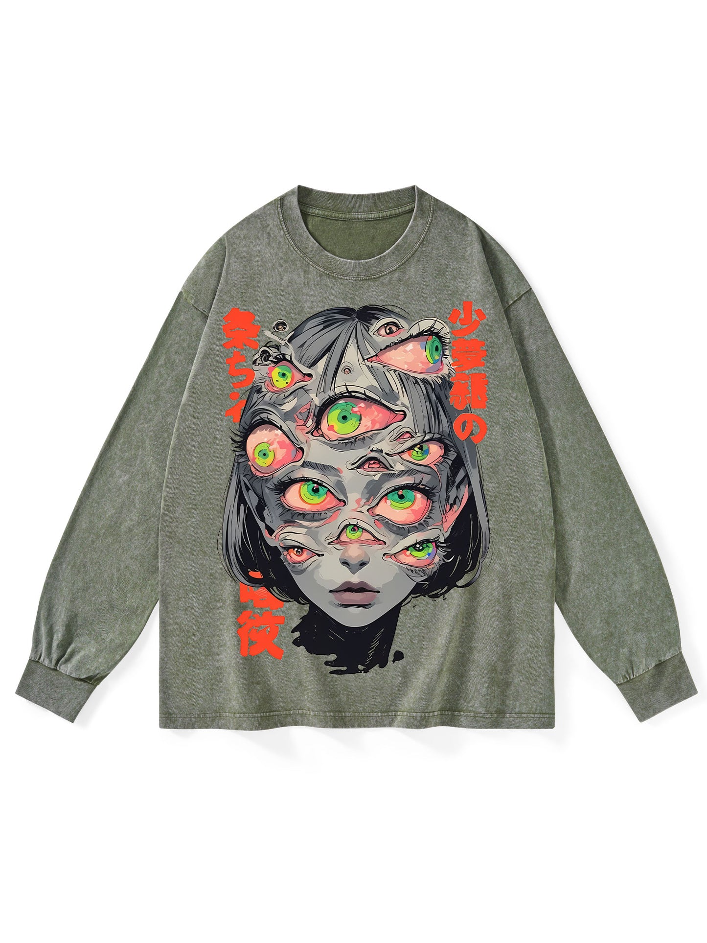 THOUSAND EYED FANTASY LONG-SLEEVE TSHIRT