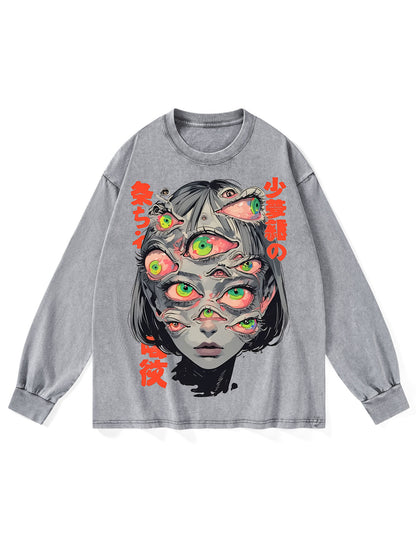 THOUSAND EYED FANTASY LONG-SLEEVE TSHIRT