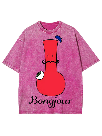 BONGJOUR WASHED TSHIRT