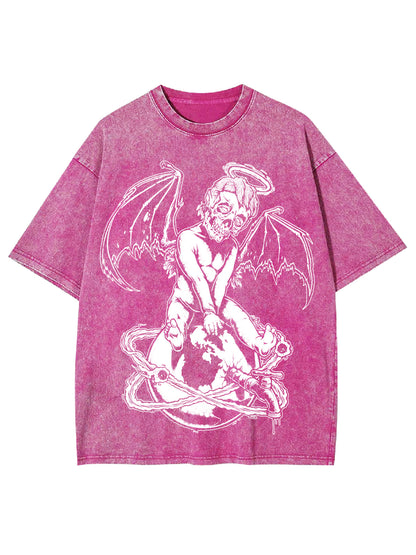 ANGEL OF DEATH WASHED TSHIRT