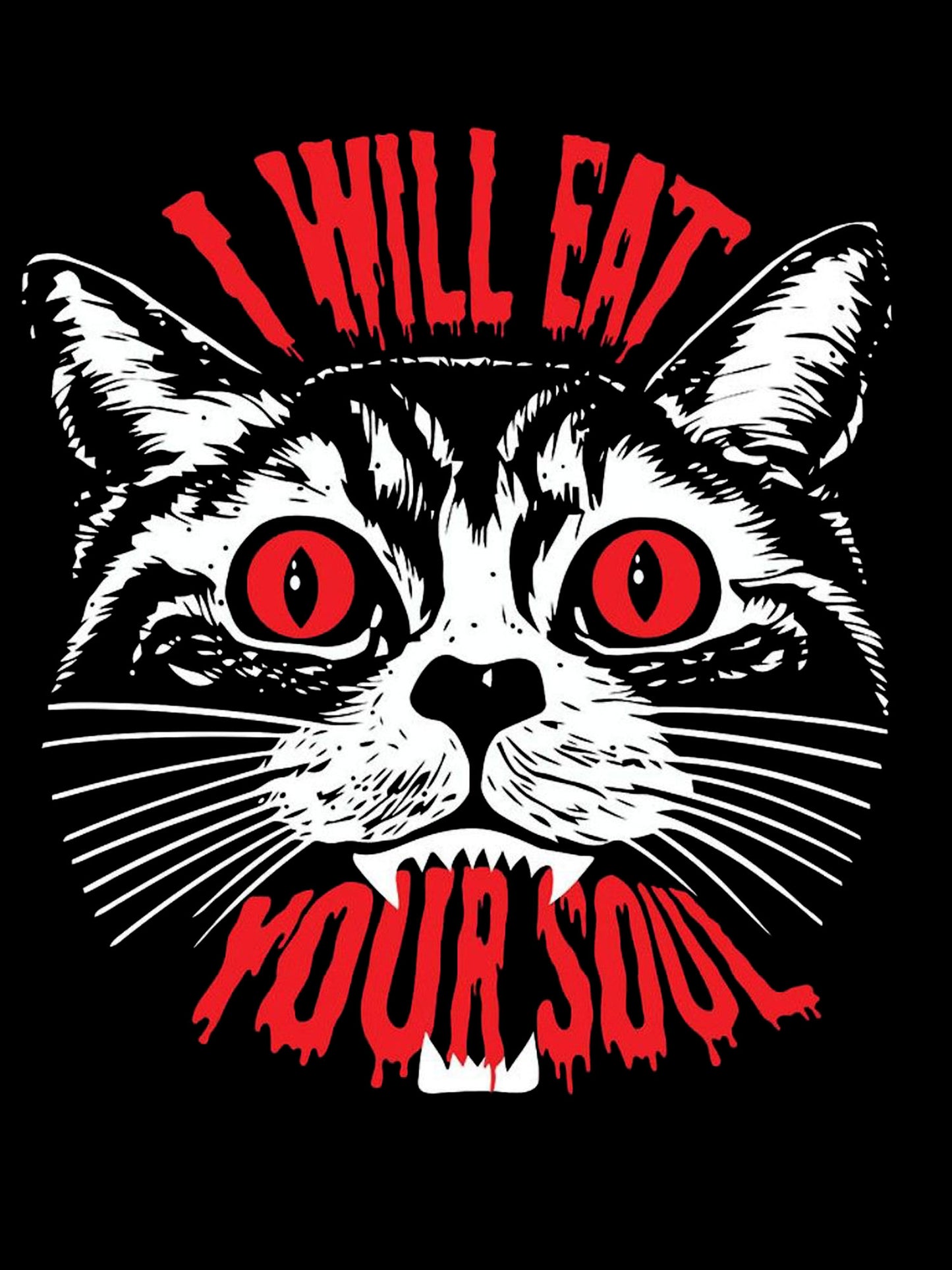 I WILL EAT YOUR SOUL WASHED TSHIRT