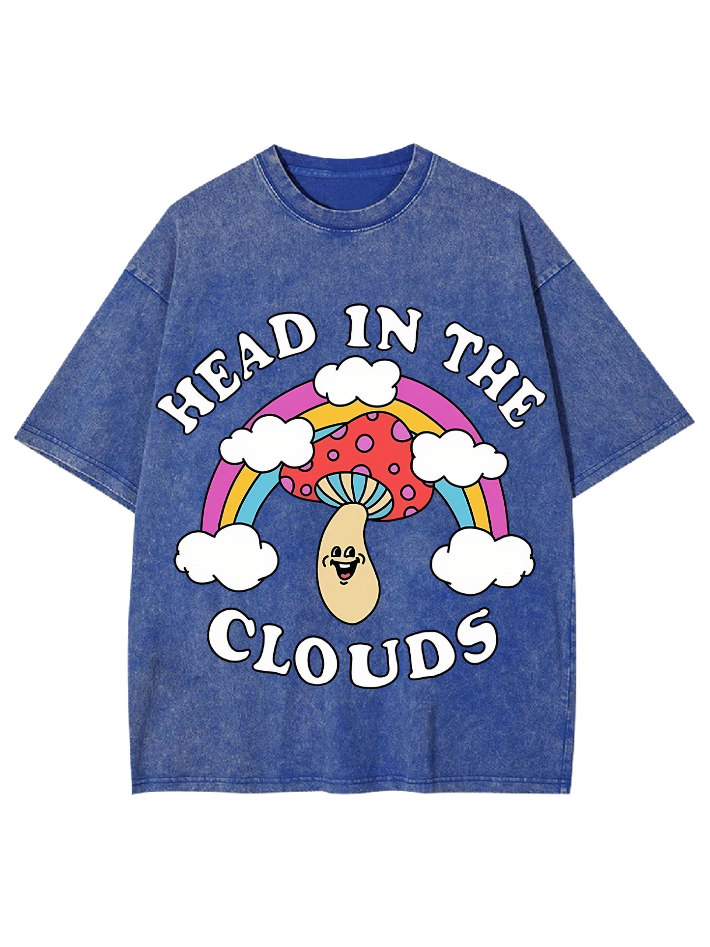 HEAD IN THE CLOUDS WASHED TSHIRT