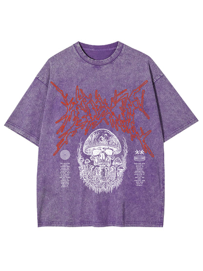 TOXIC MUSHROOM WASHED TSHIRT