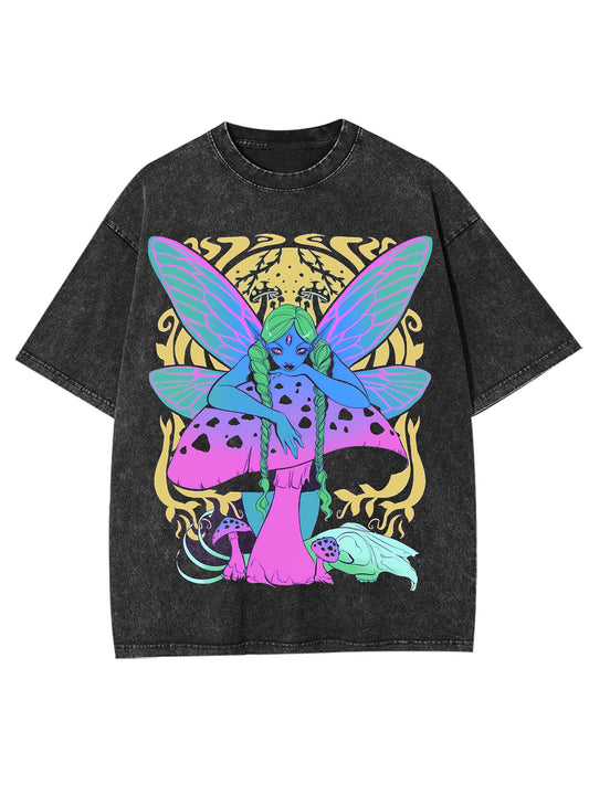 SHROOM SORCERESS WASHED TSHIRT