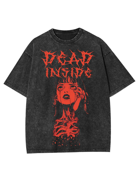 DEAD INSIDE WASHED TSHIRT