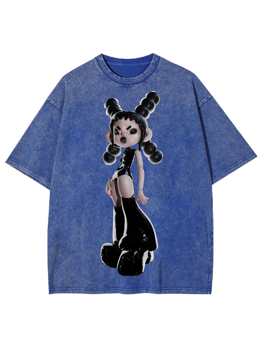 MONSTER DOLL WASHED TSHIRT