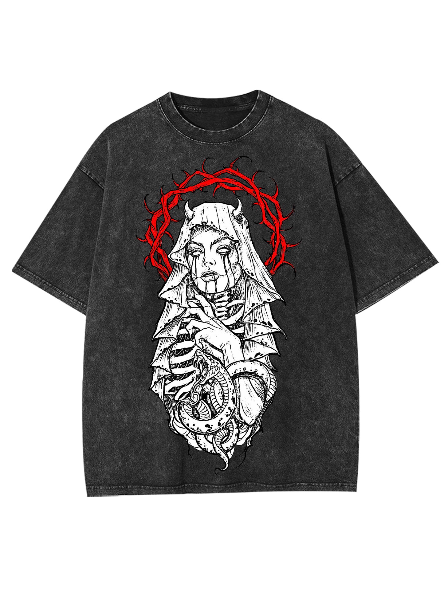 THE SERPENTINE SAINT WASHED TSHIRT