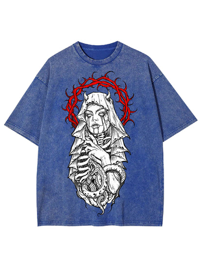 THE SERPENTINE SAINT WASHED TSHIRT